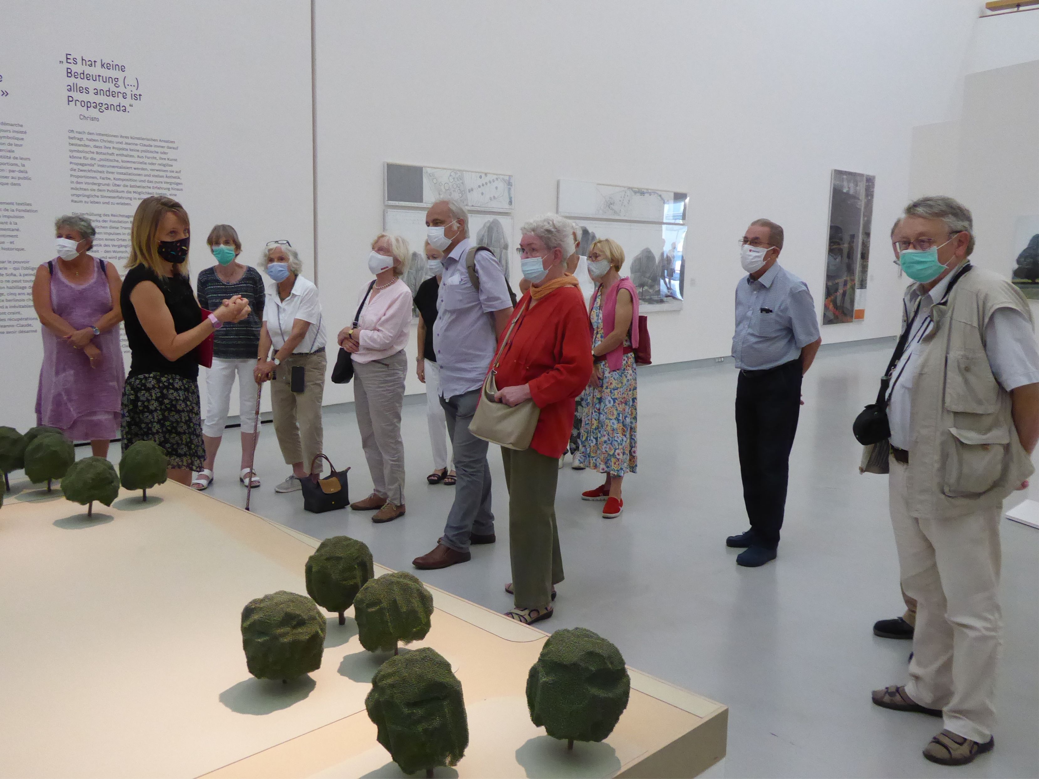 Unsere Gruppe im Museum Würth bei Erstein Unsere Gruppe im Museum Würth bei Erstein