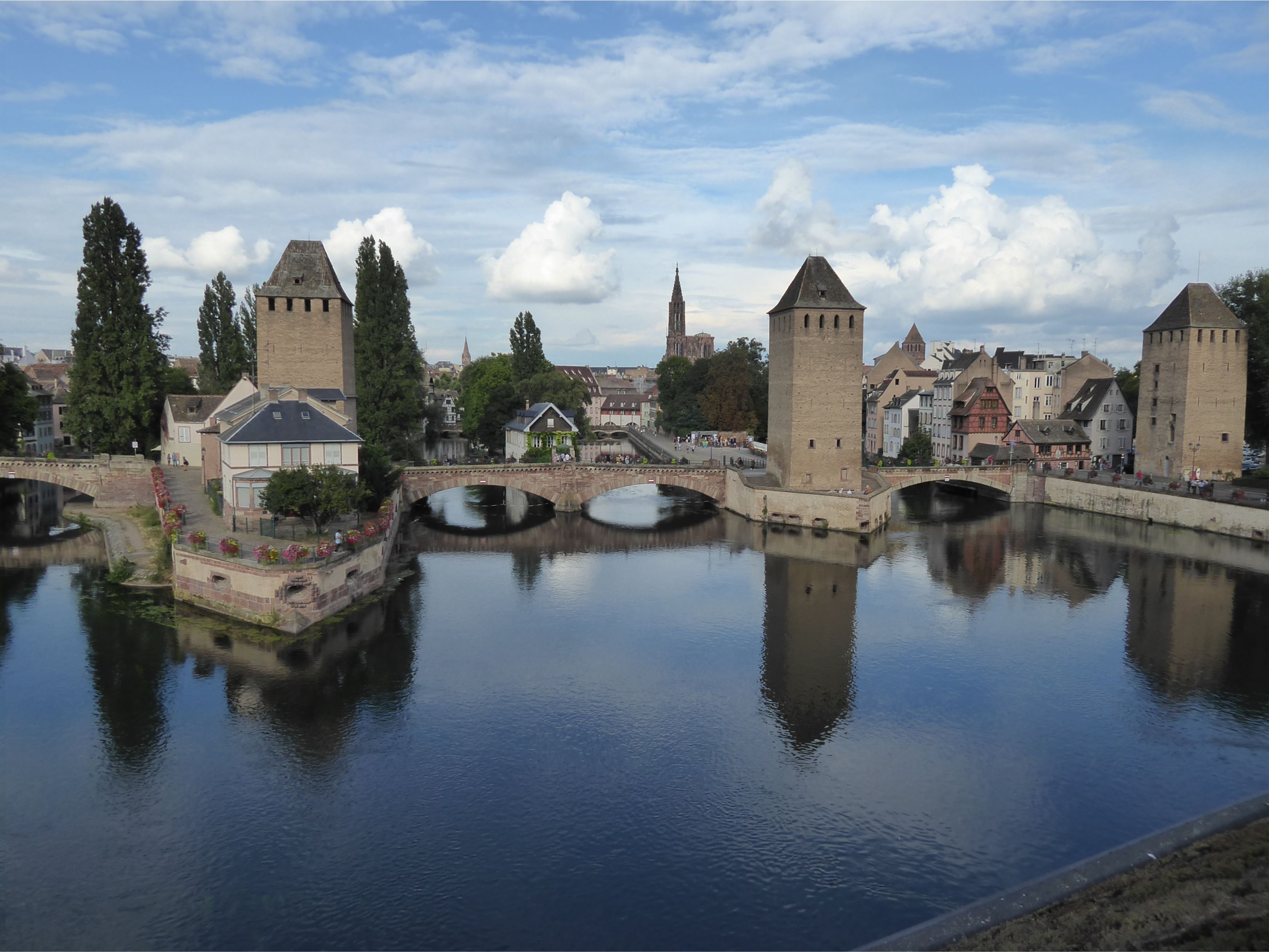 Straßburg: Stauwehr Vauban