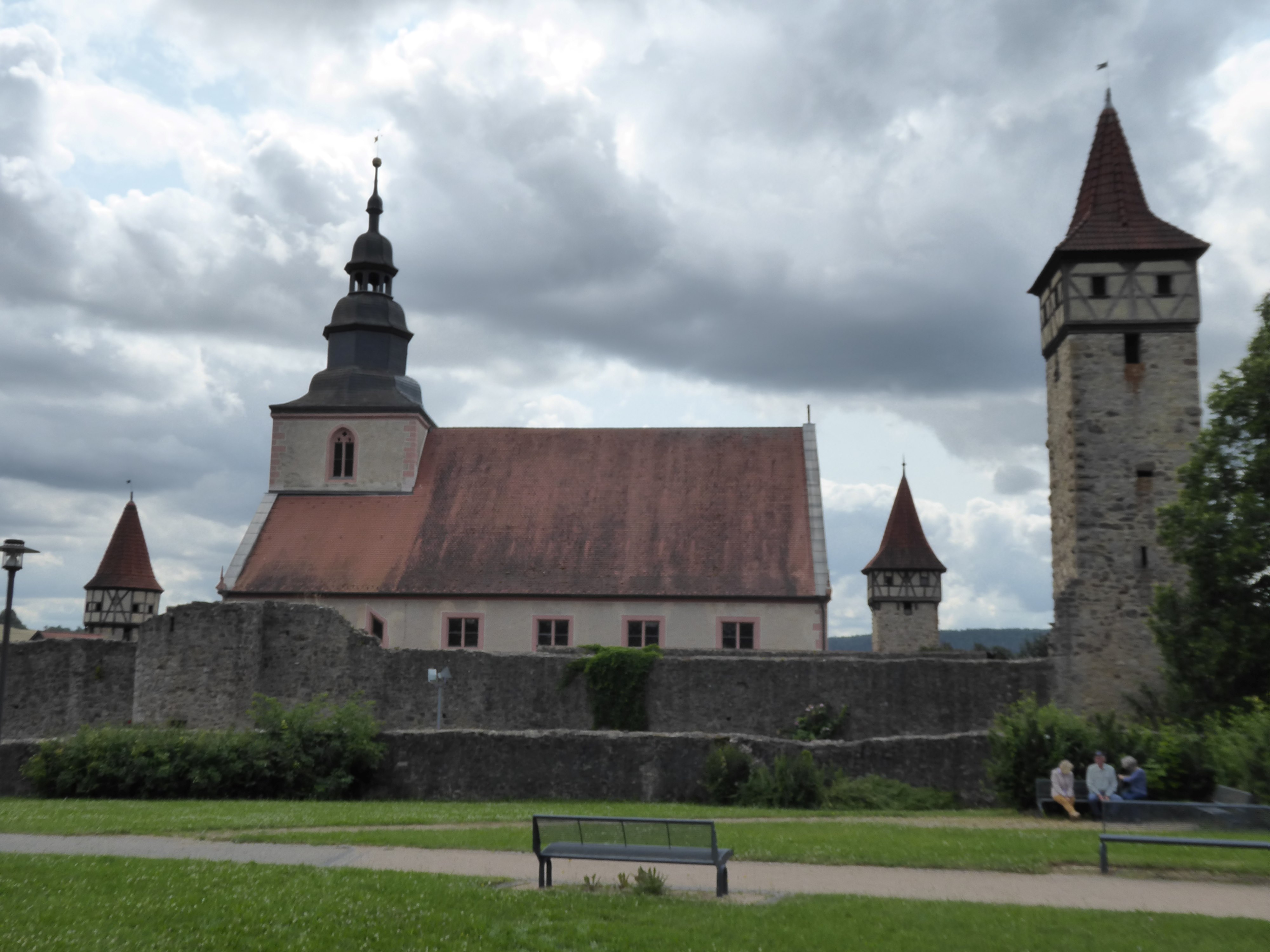 Kirchenburg in Ostheim Kirchenburg in Ostheim