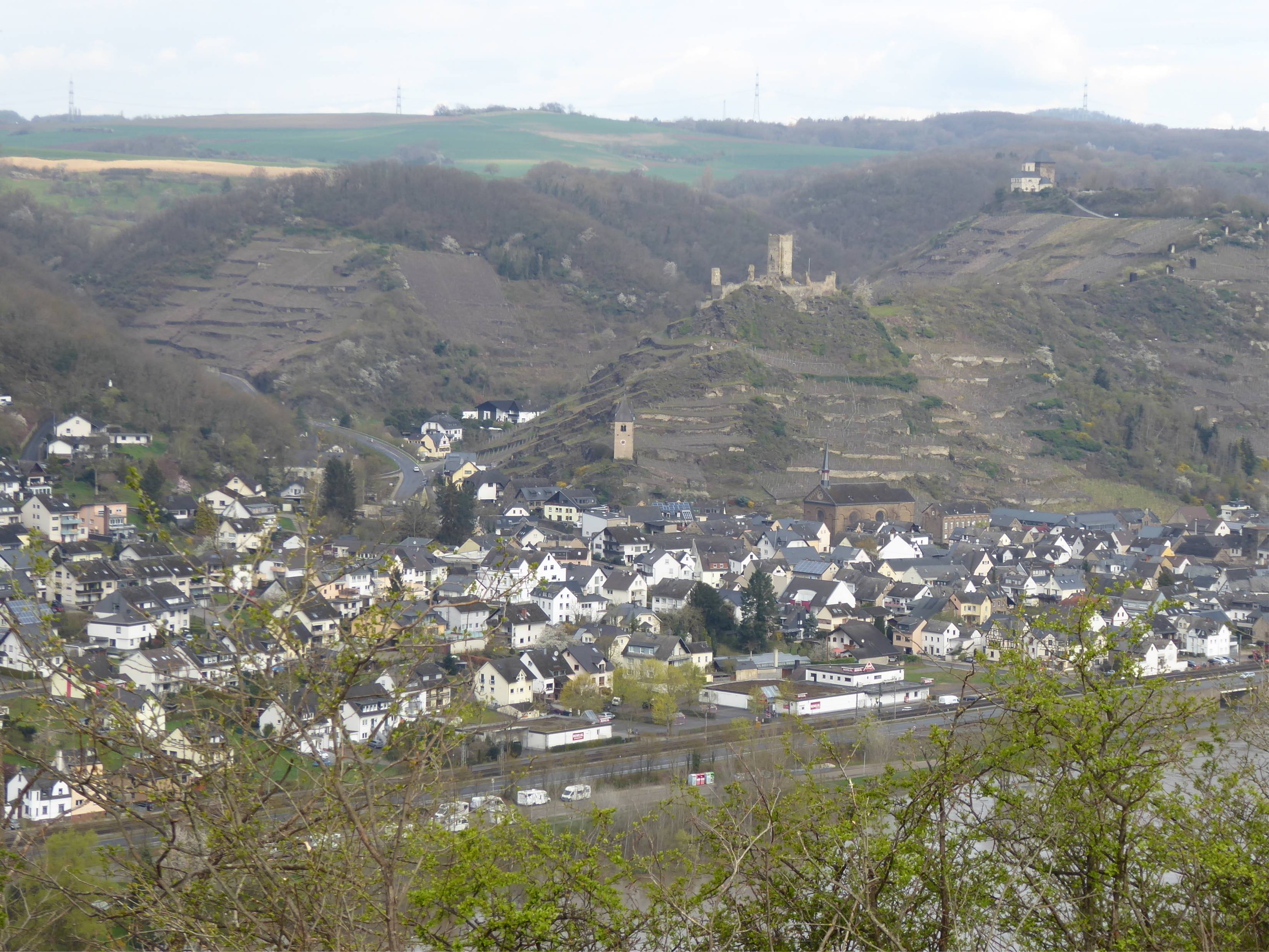 Moseltal bei Kobern Moseltal bei Kobern