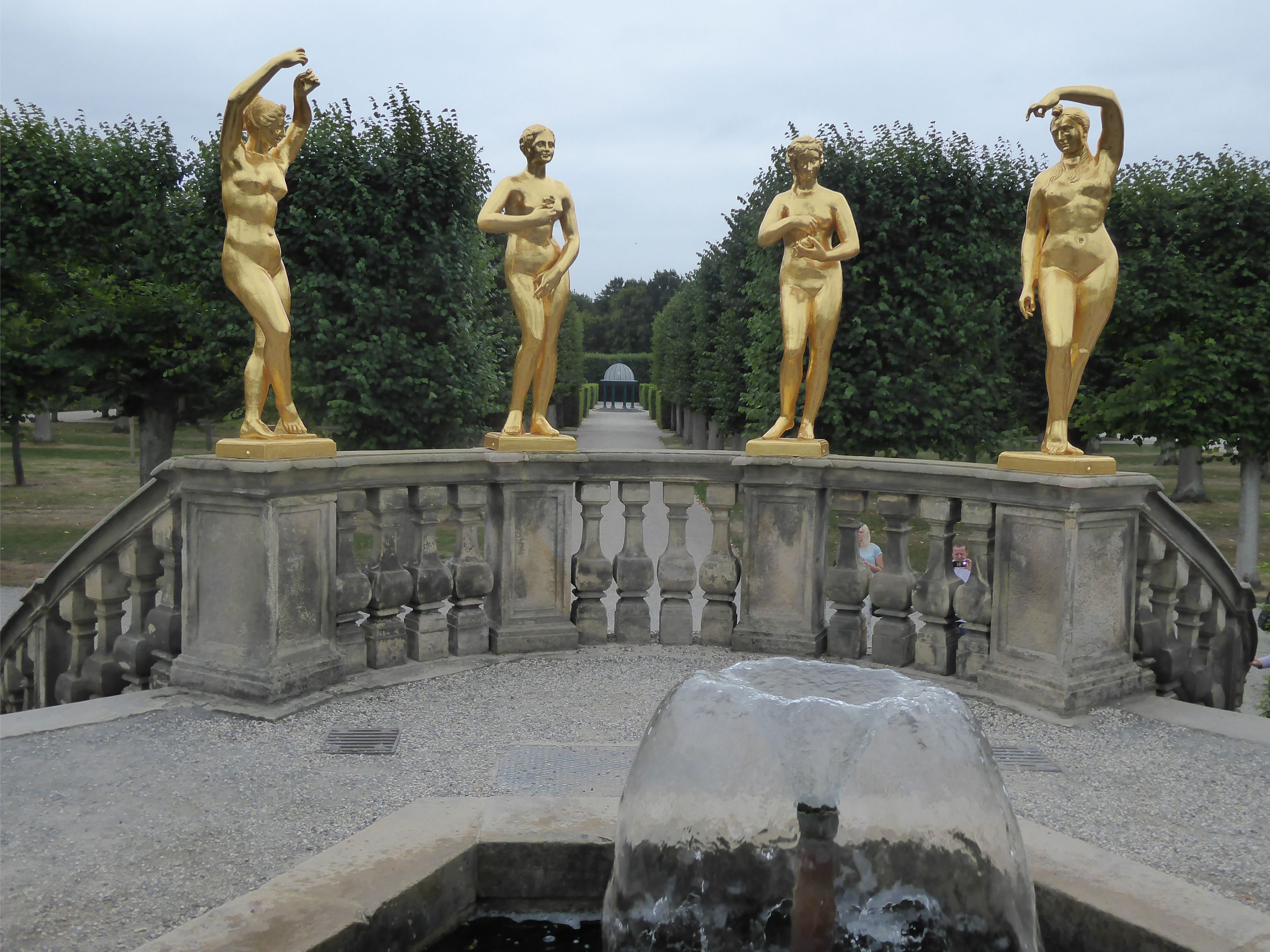 Hannover: Garten von Schloss Herrenhausen