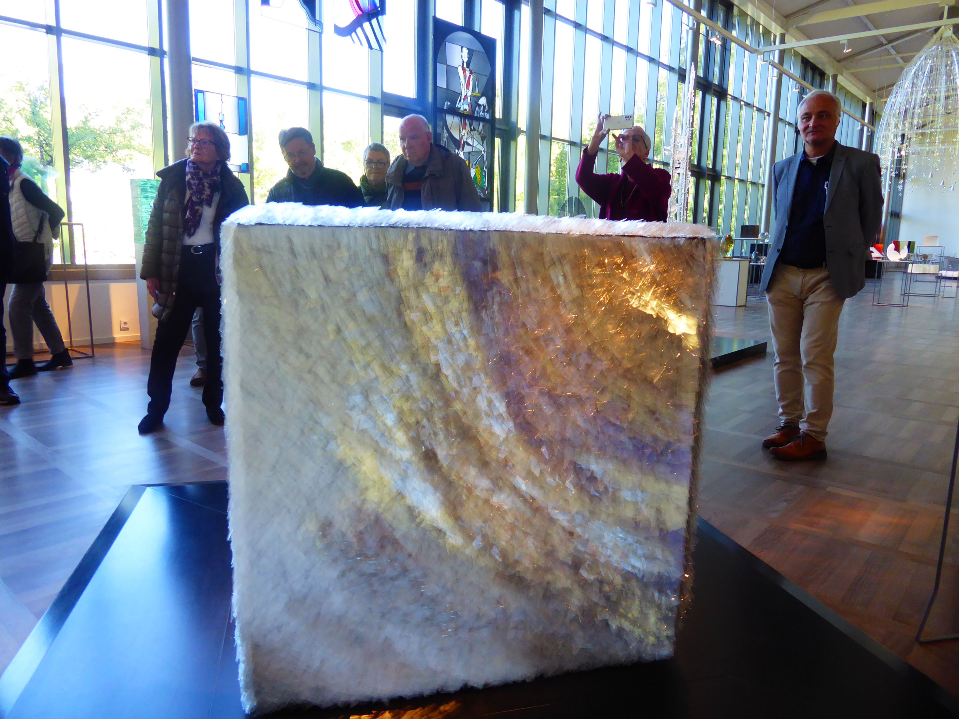 Im Glasmuseum bei Schloss Rosenau Im Glasmuseum bei Schloss Rosenau