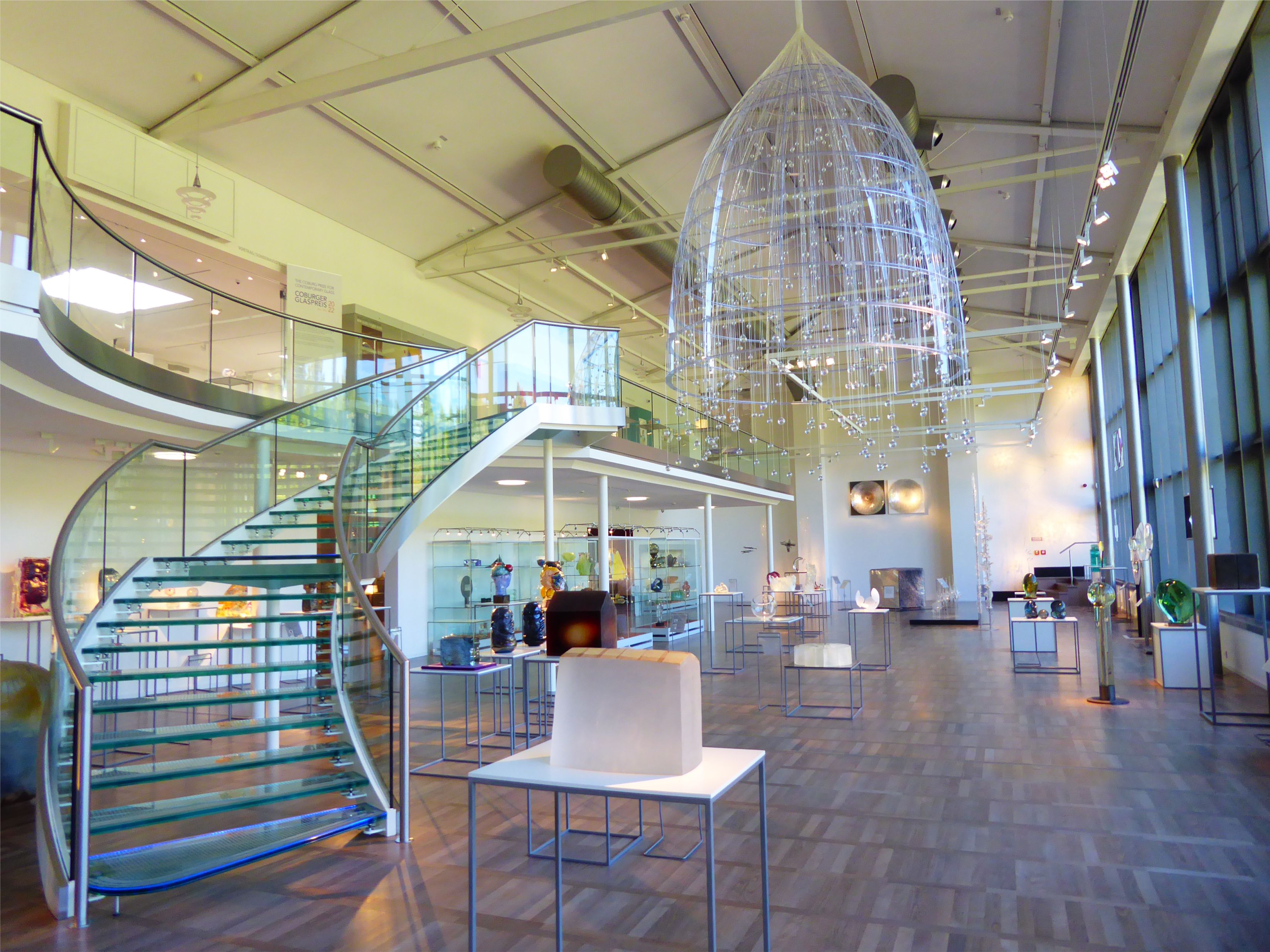 Im Glasmuseum bei Schloss Rosenau Im Glasmuseum bei Schloss Rosenau