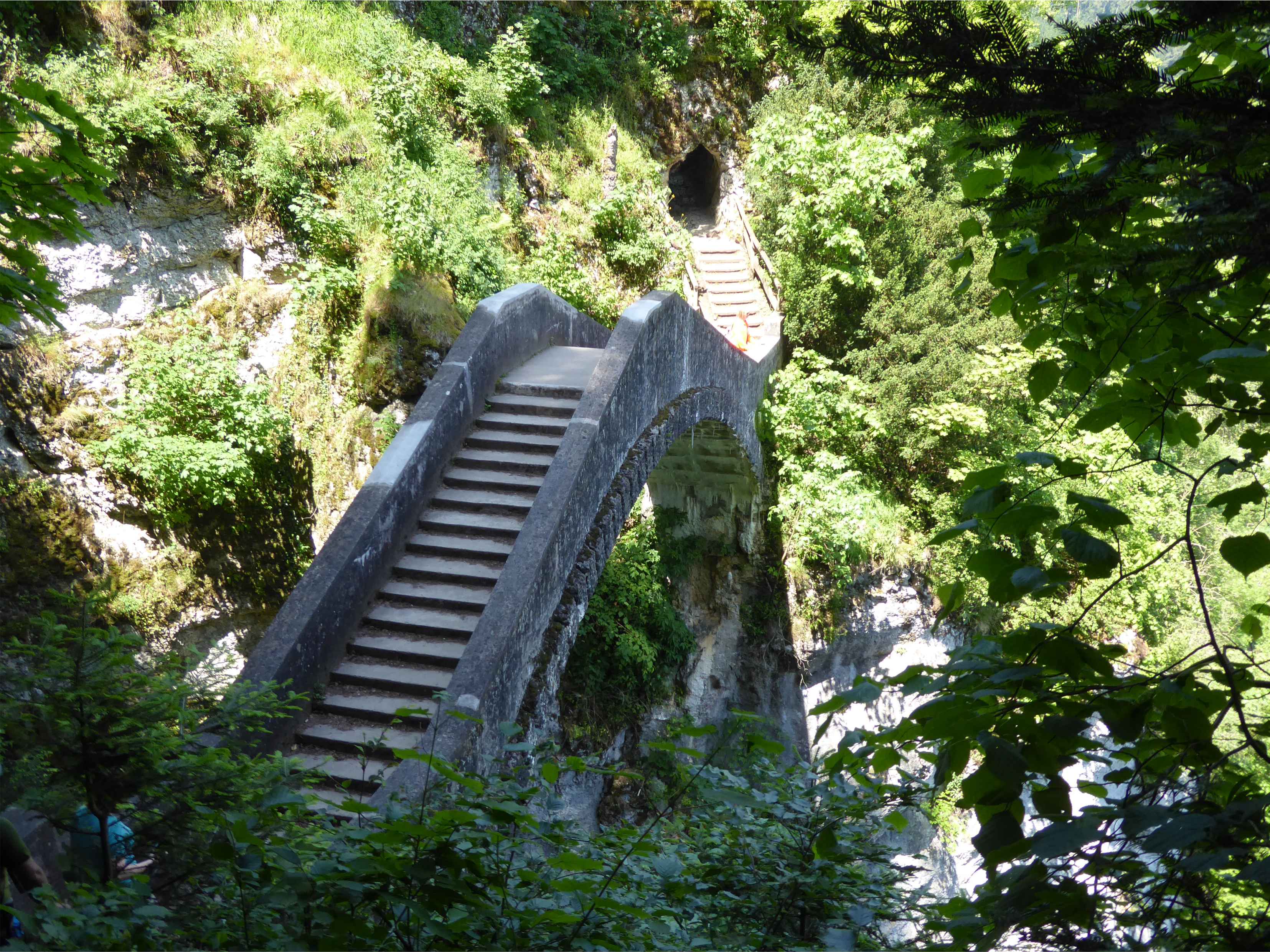 Teufelsbrücke im Landschaftspark Inzigkofen