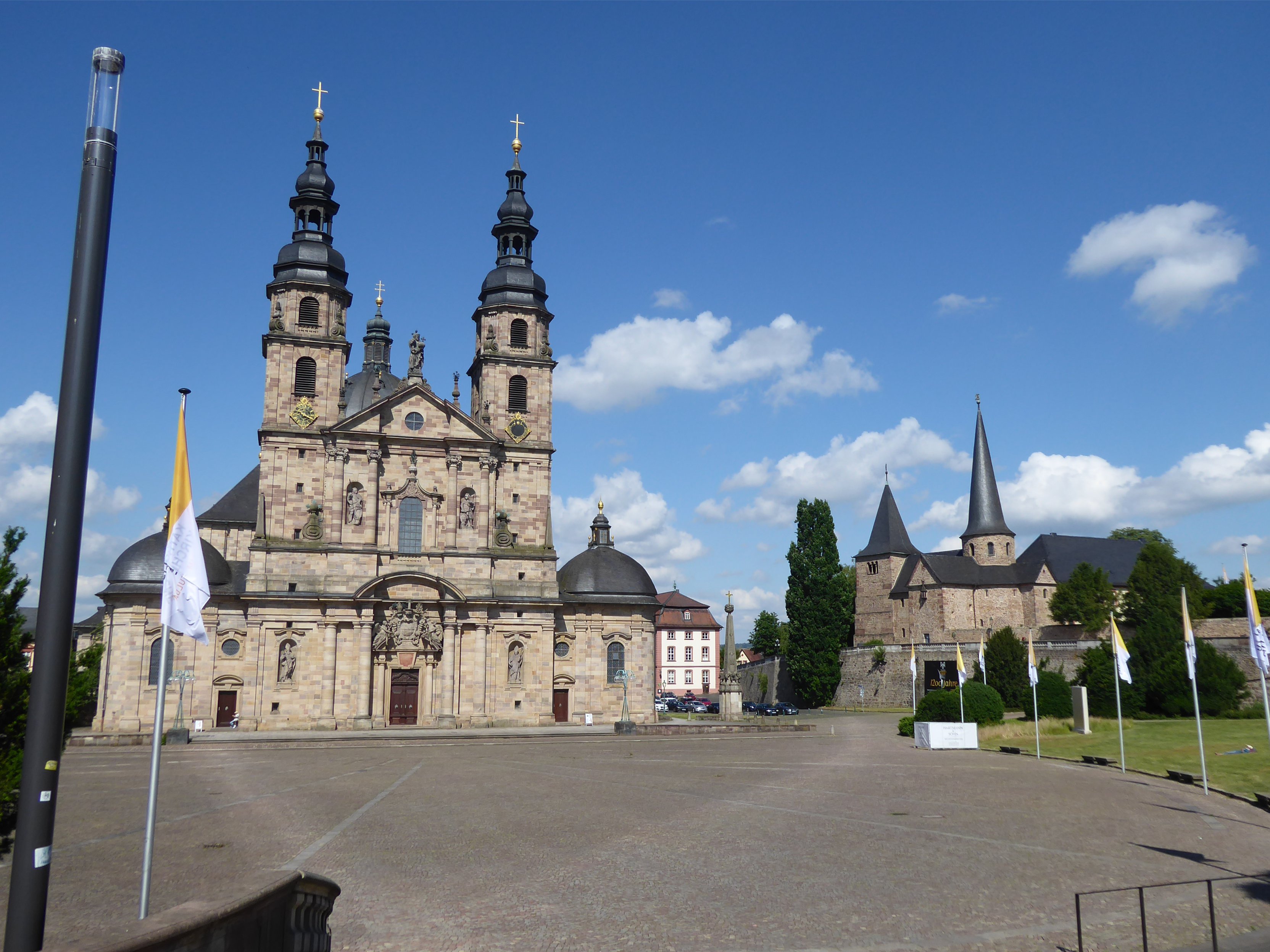 Dom und Michaelskirche in Fulda Dom und Michaelskirche in Fulda