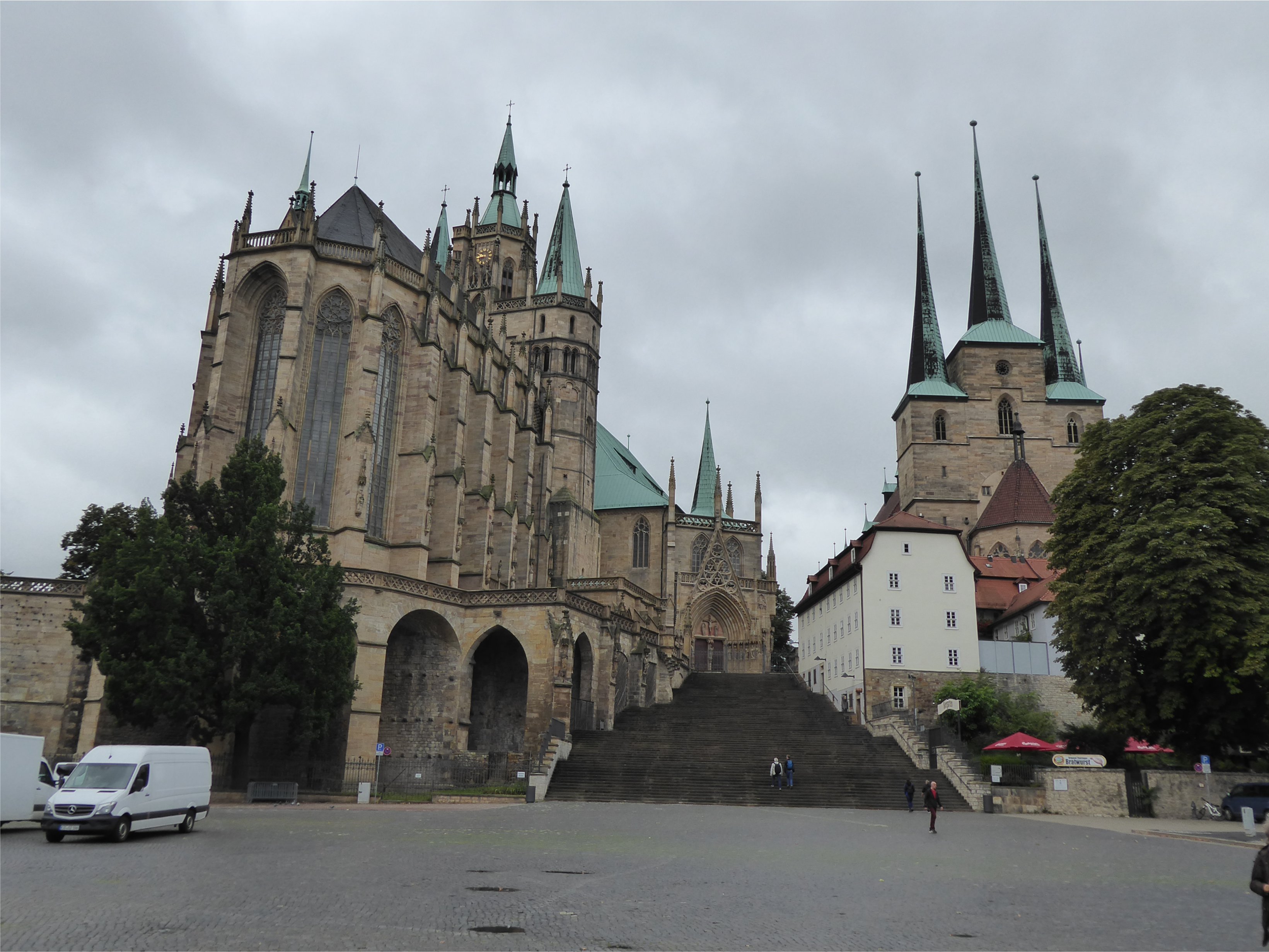 Domplatz in Erfurt